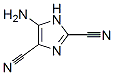 1H-Imidazole-2,4-dicarbonitrile,  5-amino- Struktur