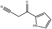 3-oxo-3-(1H-pyrrol-2-yl)propanenitrile Struktur