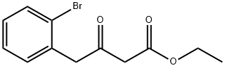 4-(2-BROMO-PHENYL)-3-OXO-BUTYRIC ACID ETHYL ESTER Struktur