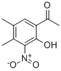 4'',5''-DIMETHYL-2''-HYDROXY-3''-NITROACETOPHENONE Struktur