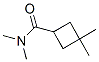 Cyclobutanecarboxamide,  N,N,3,3-tetramethyl- Struktur