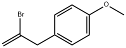 2-BROMO-3-(4-METHOXYPHENYL)-1-PROPENE Struktur