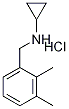 3-diMethylbenzyl)cyclopropanaMine hydrochloride Struktur