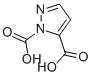 1H-Pyrazole-1,5-dicarboxylicacid(9CI) Struktur