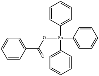 Benzoic acid triphenyltin Struktur