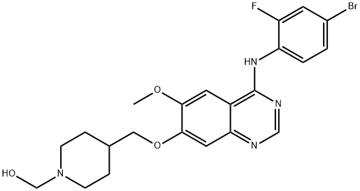 Hydroxy Vandetanib Struktur