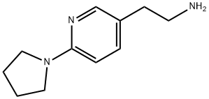 2-(6-(pyrrolidin-1-yl)pyridin-3-yl)ethanaMine Struktur