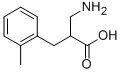 3-amino-2-[(2-methylphenyl)methyl]propanoic acid Struktur