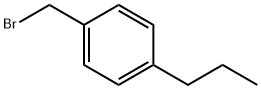 1-(BroMoMethyl)-4-propylbenzene Struktur