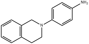 4-[3,4-Dihydro-2(1H)-isoquinolinyl]aniline Struktur