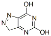 3H-Pyrazolo[4,3-d]pyrimidine-5,7-diol  (7CI) Struktur