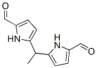 1H-Pyrrole-2-carboxaldehyde,  5,5-ethylidenebis- Struktur