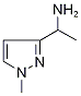 1H-Pyrazole-3-MethanaMine, a,1-diMethyl- Struktur