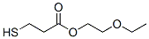 3-Mercaptopropionic acid 2-ethoxyethyl ester Struktur