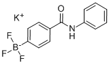 POTASSIUM [4-(PHENYLAMINOCARBONYL)PHENYL]TRIFLUOROBORATE Struktur