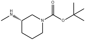 1-N-Boc-3-(S)-Methylamino-piperidine Struktur