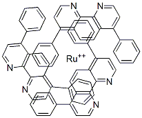 tris(4,7-diphenyl-1,10-phenanthroline)ruthenium (II) Struktur