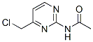 Acetamide,  N-[4-(chloromethyl)-2-pyrimidinyl]- Struktur