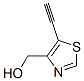 4-Thiazolemethanol,  5-ethynyl- Struktur