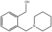 [2-(piperidin-1-ylmethyl)phenyl]methanol Struktur