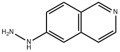 6-hydrazinoisoquanoline dihydrochloride Struktur