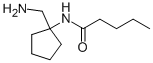 PENTANOIC ACID (1-AMINOMETHYL-CYCLOPENTYL)-AMIDE Struktur