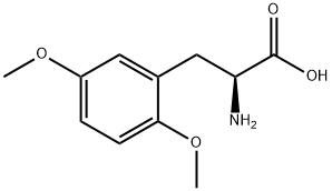 DL-2,5-Dimethoxyphenylalanine Struktur