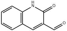 2-OXO-1,2-DIHYDRO-QUINOLINE-3-CARBALDEHYDE Struktur