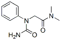 2-[(Aminocarbonyl)anilino]-N,N-dimethylacetamide Struktur