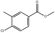 METHYL 4-CHLORO-3-METHYLBENZOATE Structure