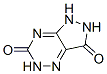 2H-Pyrazolo[3,4-e]-1,2,4-triazine-3,7-dione,  5,6-dihydro- Struktur