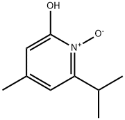 2-Pyridinol,4-methyl-6-(1-methylethyl)-,1-oxide(9CI) Struktur