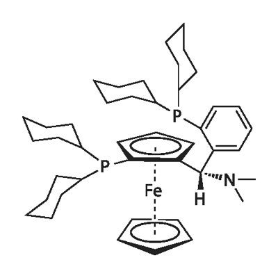 (S)-(+)-[(R)-2-DICYCLOHEXYLPHOSPHINOFERROCENYL](N,N-DIMETHYLAMINO)(2-DICYCLOHEXYLPHOSPHINOPHENYL)METHANE price.