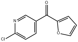 2-CHLORO-5-(2-FURANOYL)PYRIDINE Struktur