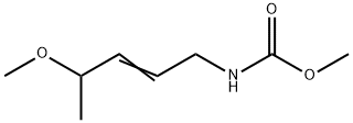 Carbamic  acid,  (4-methoxy-2-pentenyl)-,  methyl  ester  (9CI) Struktur