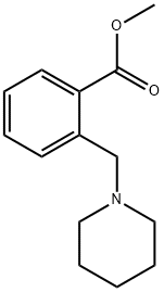 2-PIPERIDIN-1-YLMETHYLBENZOIC ACID METHYL ESTER Struktur