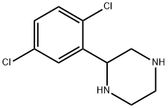 2-(2,5-DICHLOROPHENYL)PIPERAZINE Struktur