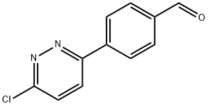 4-(6-Chloropyridazin-3-yl)benzaldehyde Struktur