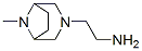 3,8-Diazabicyclo[3.2.1]octane,3-(2-aminoethyl)-8-methyl-(7CI) Struktur