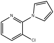 3-chloro-2-(1H-pyrrol-1-yl)pyridine Struktur