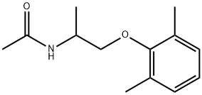 N-[2-(2,6-DiMethylphenoxy)-1-Methylethyl]acetaMide Struktur