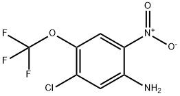 5-CHLORO-2-NITRO-4-TRIFLUOROMETHOXY-PHENYLAMINE Struktur