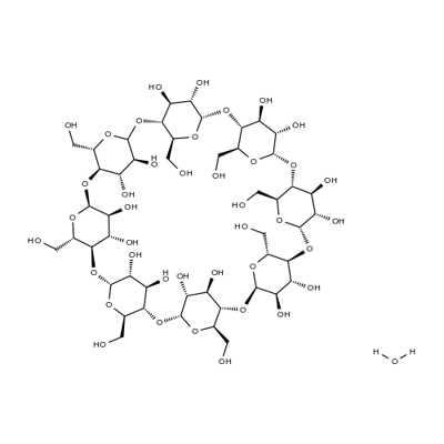 GAMMA-CYCLODEXTRIN HYDRATE Struktur