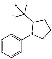 (2-TRIFLUOROMETHYL-CYCLOPENTYL)-BENZENE Struktur