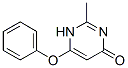 4(1H)-Pyrimidinone, 2-methyl-6-phenoxy- (9CI) Struktur