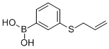 3-(Allylthio)-benzeneboronic acid Struktur