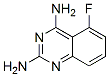 5-FLUORO-QUINAZOLINE-2,4-DIAMINE Struktur