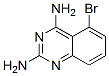 5-BROMO-QUINAZOLINE-2,4-DIAMINE Struktur