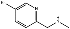 N-Methyl-(5-bromopyrid-2-yl)methylamine Struktur