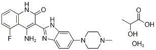 Dovitinib Struktur